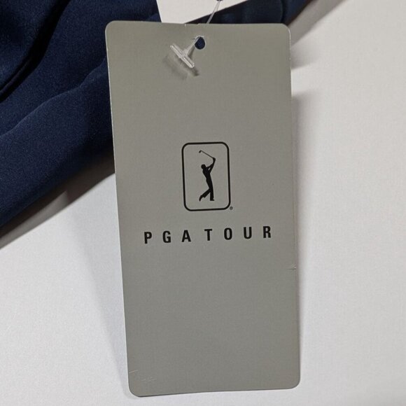 PGA Tour Golf Shorts Go To Women 4.5" Navy Moisture Wicking UPF 50 Size 2 NWT - Picture 6 of 11